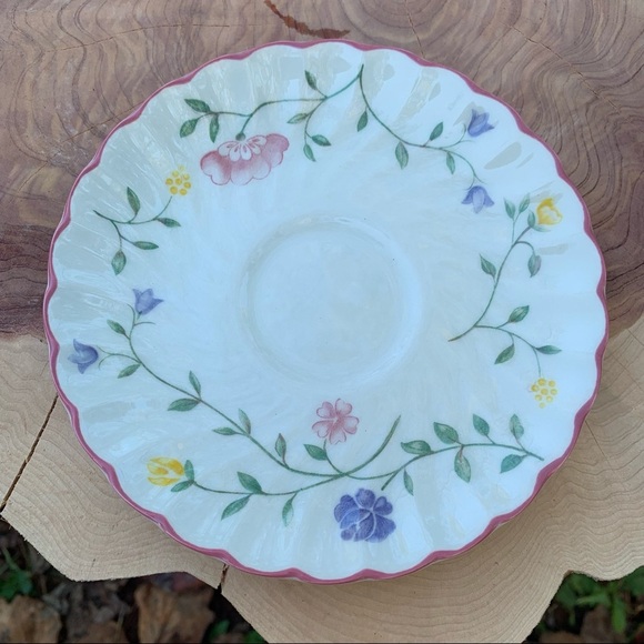 6 X Johnson Brothers Summer Chintz tea coffer flat cups and saucers sets - Picture 12 of 14